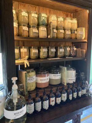 Bath and beauty supplies   at Mason & Greens in Washington