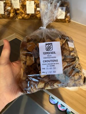 Crouton at Fermentaria in Florianopolis