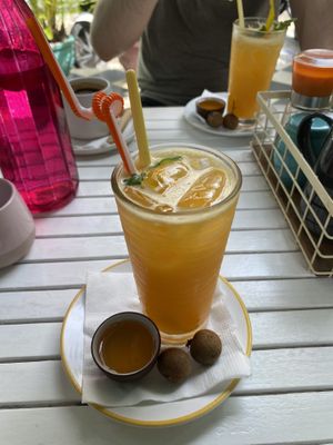 Honey on the side.   at Alpaca Homestyle Cafe in Nha Trang