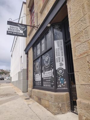  at C&P Craft Coffee Roasters in Mossel Bay