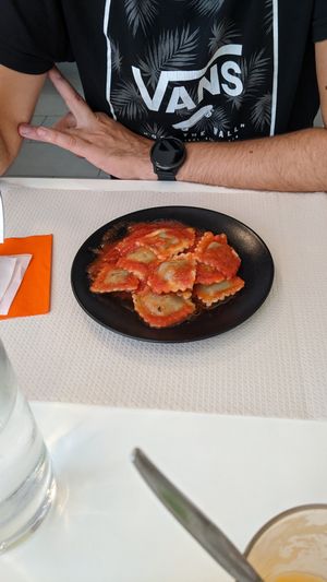 Ravioli at Profumo di Sole in Pescara