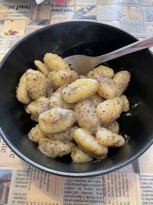 Gnocchi al tartufo   at Profumo di Sole in Pescara