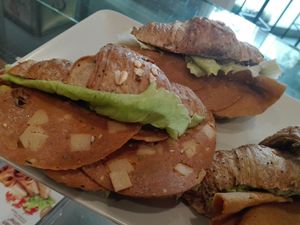 Croissant salato at Profumo di Sole in Pescara