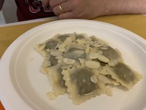 Ravioli  at Profumo di Sole in Pescara