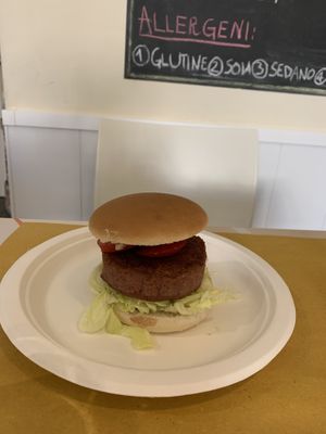 Beyond burger  at Profumo di Sole in Pescara