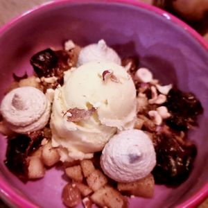 dessert at Soul Kitchen in Ghent