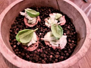 appetizer at Soul Kitchen in Ghent