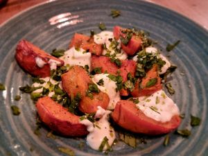 sharing dishes at Soul Kitchen in Ghent