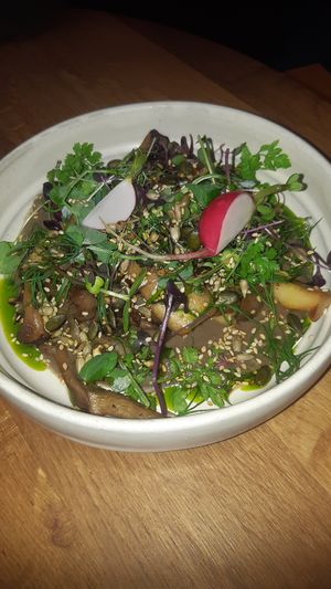 Mushrooms at Soul Kitchen in Ghent