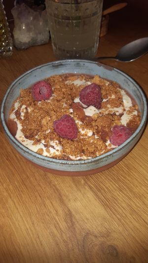 Dessert at Soul Kitchen in Ghent