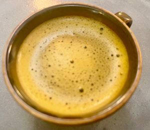 11/2025 Knolseldersoepje (amuse) at Soul Kitchen in Ghent