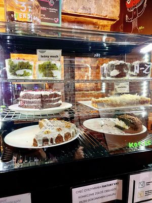 Dessert case   at PERS in Torun