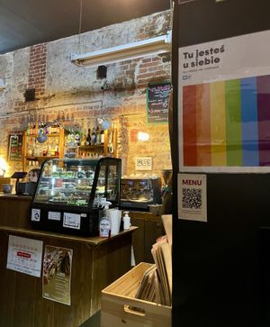 Cafe  at PERS in Torun