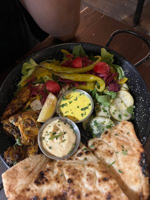 Vegan shawarma  at Bill's in Windsor