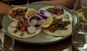 Taco plate at Salve Kadıköy in Istanbul