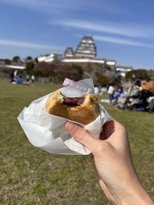 A perfect vegan snack to take to the park for hanami! at Gozasoro in Himeji