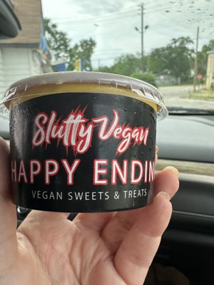 Banana 🍌 Pudding💜  at Slutty Vegan in Birmingham