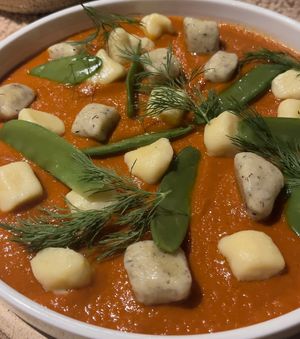 Gnocchi   at Aidin Restaurant in Canazei