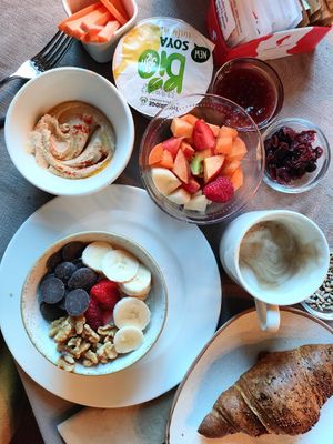 Colazione at Aidin Restaurant in Canazei