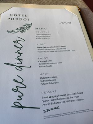  at Aidin Restaurant in Canazei