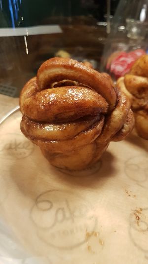 Sourdough cinnamon knots 😋 at The Hidden Gem  in Whitley Bay