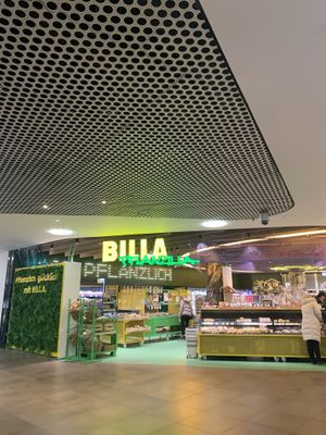 The breads can be found right at the front  at Billa Pflanzilla in Vienna
