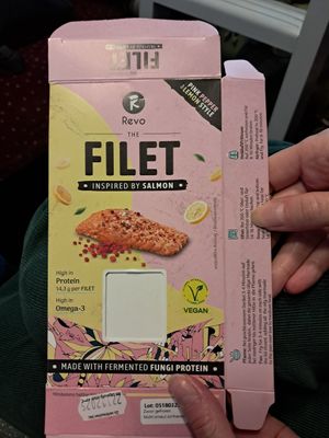 You have to try this faux salmon!! at Billa Pflanzilla in Vienna