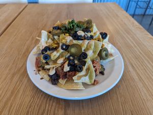 Bomb Nachos at Veggie Bomb in Kamloops