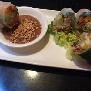 summer rolls at Pho - Soho in London