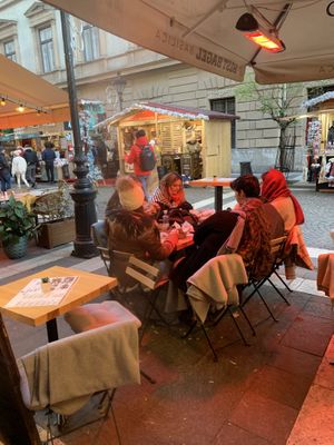   at Best Bagel Basilica in Budapest