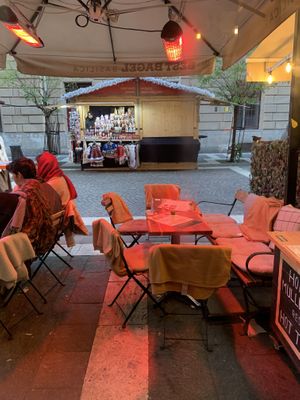   at Best Bagel Basilica in Budapest