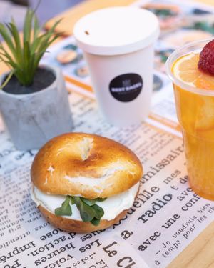  at Best Bagel Basilica in Budapest