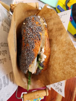  at Best Bagel Basilica in Budapest