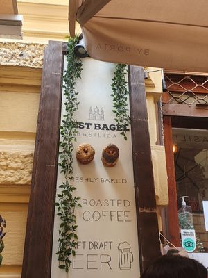 at Best Bagel Basilica in Budapest
