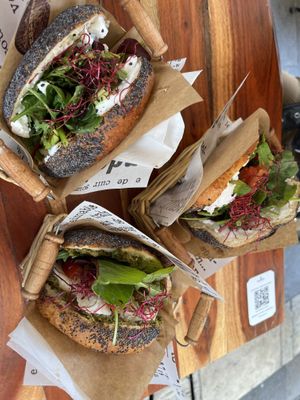   at Best Bagel Basilica in Budapest