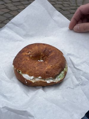   at Best Bagel Basilica in Budapest