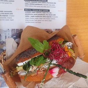  at Best Bagel Basilica in Budapest