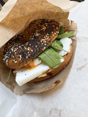   at Best Bagel Basilica in Budapest