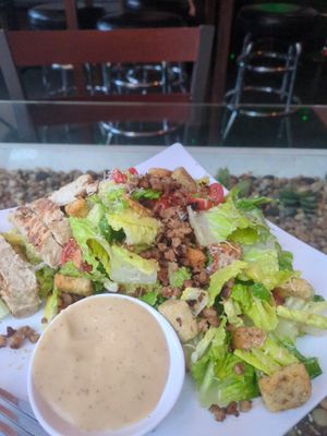 Cesar salad meal sized $10 at Get Together in El Paso