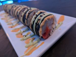 Vegan Sushi Roll at Get Together in El Paso