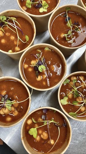 Chana Masala  at Samosa Shack in Kingston