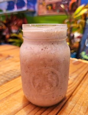 Malted Monkey Milk (try the frescas instead of this) at Papio's Place - Kiosk in Kihei