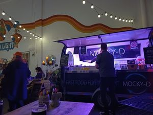 Perfect set up with beer and food! at Liquid Light Brewing Company in Nottingham