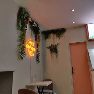 Inside at Vegetal Food Court in Paris