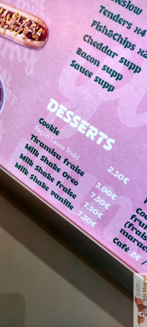 Desserts at Vegetal Food Court in Paris