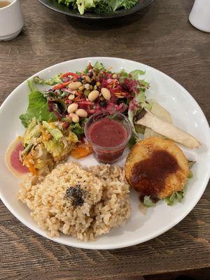 Very meh  at Chaya Macrobiotics - Hibiya in Tokyo