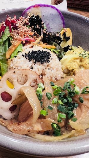 All vegan bowl #Veganuary at Chaya Macrobiotics - Hibiya in Tokyo