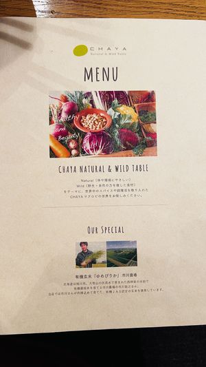 Main menu - dinner time #Veganuary at Chaya Macrobiotics - Hibiya in Tokyo