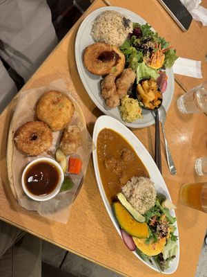 Vegan place, vegan curry  at Chaya Macrobiotics - Hibiya in Tokyo