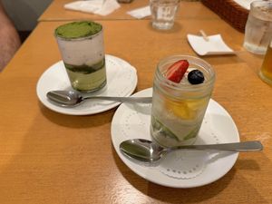 Desserts   at Chaya Macrobiotics - Hibiya in Tokyo